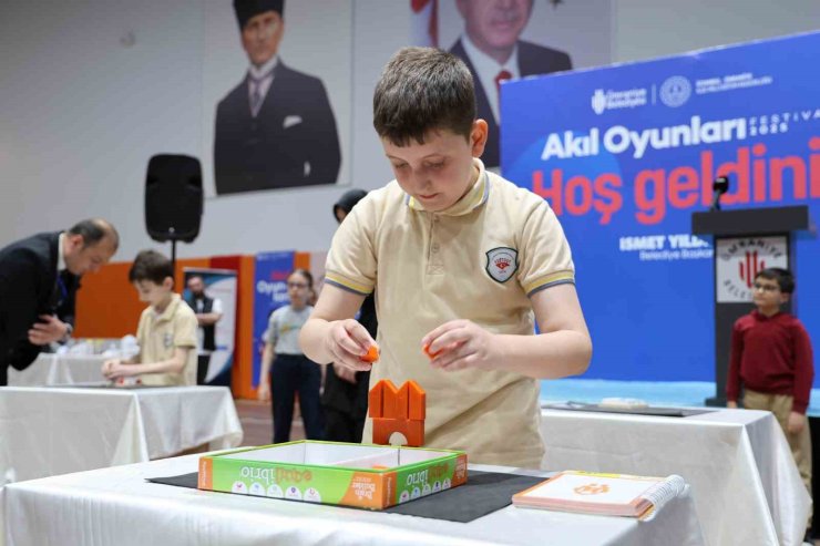 ÜMRANİYE’DE "AKIL OYUNLARI FESTİVALİ" HEYECANI YAŞANDI