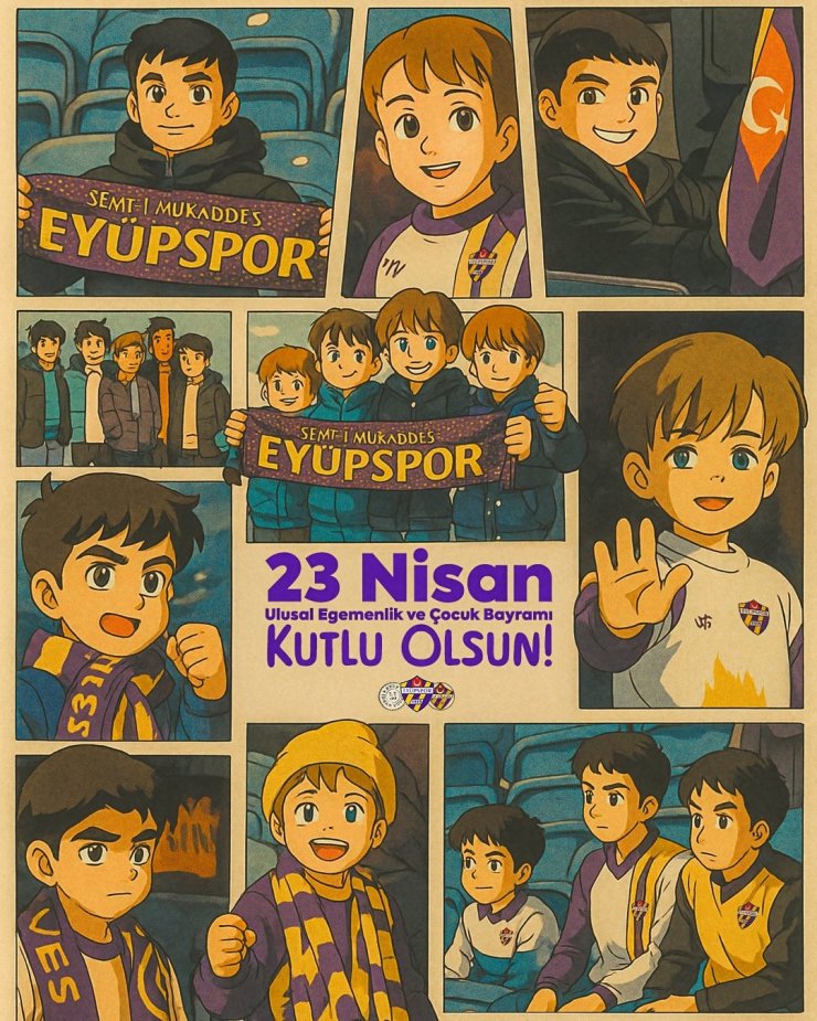 SPOR CAMİASINDAN 23 NİSAN KUTLAMALARI