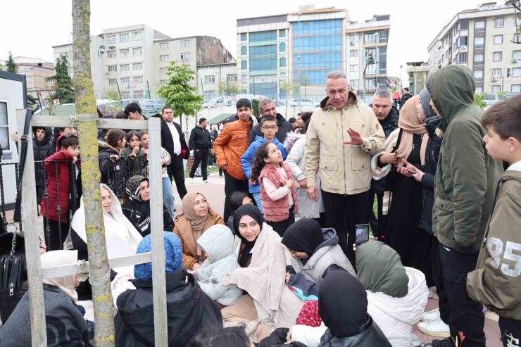 SULTANGAZİ BELEDİYESİ DEPREM SONRASI TÜM EKİPLERİ İLE SAHADA