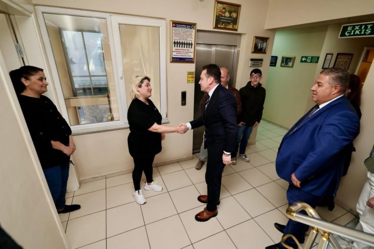 BAŞKAN BALCIOĞLU, SİLİVRİ BİRLEŞİK ESNAF VE SANATKARLAR ODASI’NI ZİYARET ETTİ