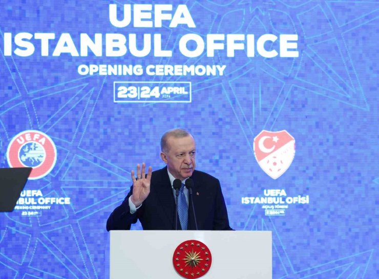 CUMHURBAŞKANI ERDOĞAN: "ARTIK LAF ÜSTÜNE LAF DEĞİL TAŞ ÜSTÜNE TAŞ KOYMA ZAMANIDIR"