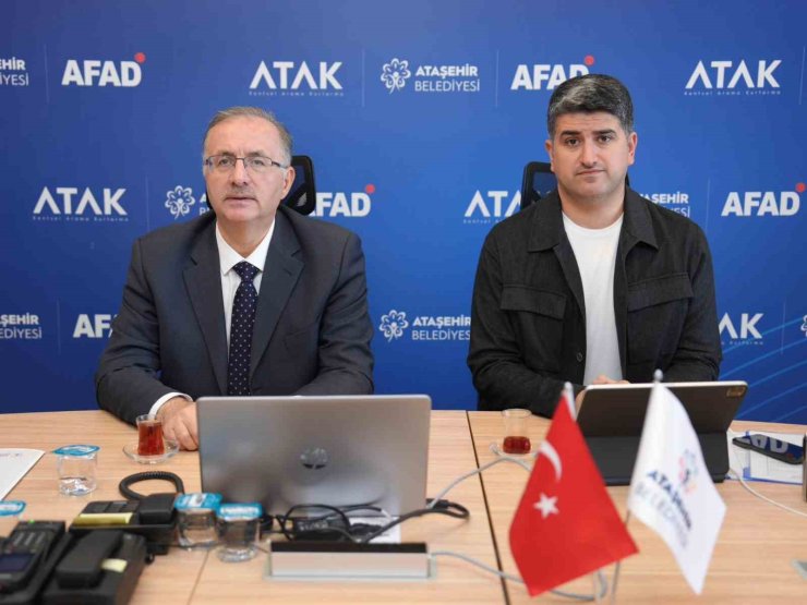 DEPREM SONRASI ATAŞEHİR’DE KRİZ MASASI KURULDU