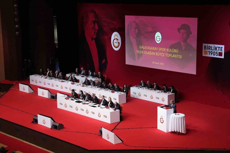 GALATASARAY’DA 1 HAZİRAN 2025 - 31 MAYIS 2026 DÖNEMİ BÜTÇESİ KABUL EDİLDİ