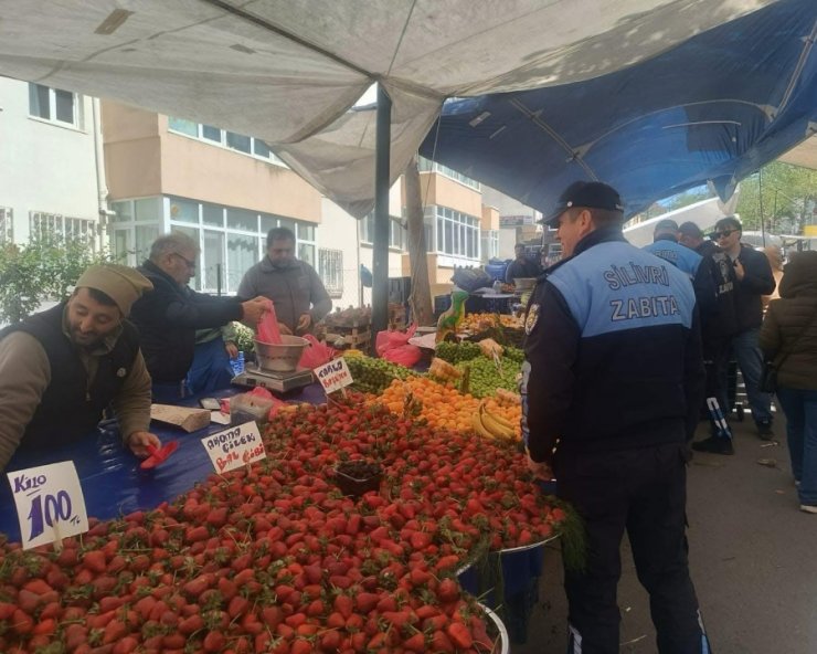 ZABITA MÜDÜRLÜĞÜ SEMT PAZARI’NDA DENETİM GERÇEKLEŞTİRDİ