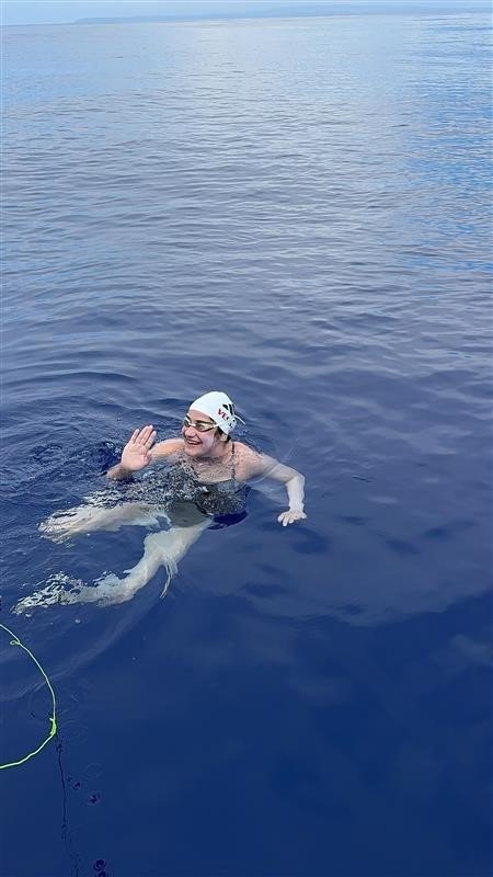 AYSU TÜRKOĞLU KAİWİ KANALI’NI BAŞARIYLA GEÇTİ