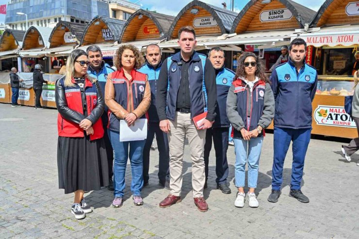 BEŞİKTAŞ’TA KUMPİR SATAN 4 İŞLETME KAPATILDI