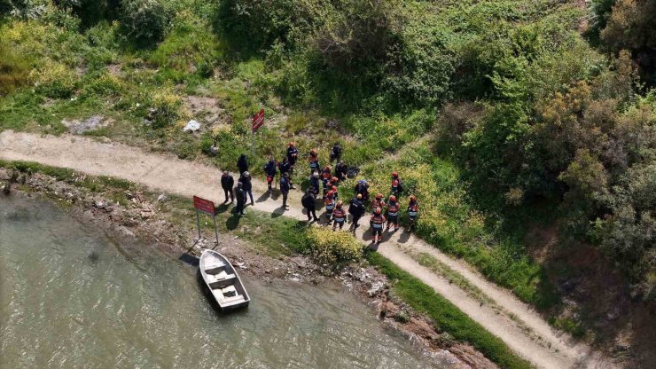 SULTANGAZİ’DE KAYBOLAN İSHAK ÖZTÜRK’Ü ARAMA ÇALIŞMALARI HAVADAN GÖRÜNTÜLENDİ