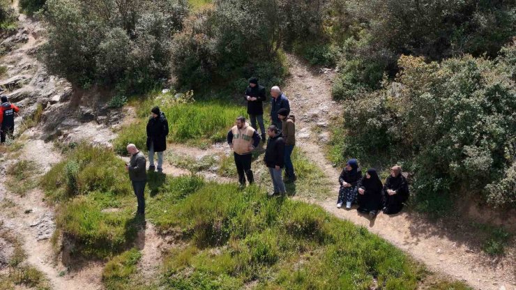 SULTANGAZİ’DE KAYBOLAN İSHAK ÖZTÜRK’Ü ARAMA ÇALIŞMALARI HAVADAN GÖRÜNTÜLENDİ
