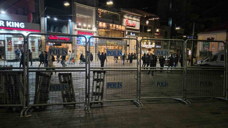 İSTANBUL’DA 1 MAYIS NEDENİYLE BAZI YOLLAR TRAFİĞE KAPATILDI