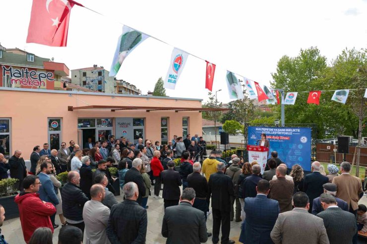 MALTEPE MEKÂN VE HALK MARKET HİZMETE AÇILDI