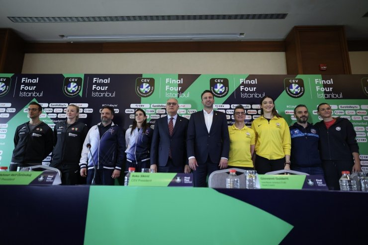 2025 CEV ŞAMPİYONLAR LİGİ DÖRTLÜ FİNALİ’NİN BASIN TOPLANTISI YAPILDI
