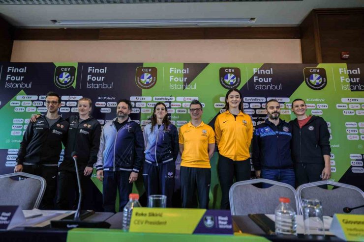 2025 CEV ŞAMPİYONLAR LİGİ DÖRTLÜ FİNALİ’NİN BASIN TOPLANTISI YAPILDI