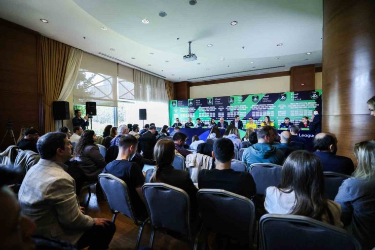2025 CEV ŞAMPİYONLAR LİGİ DÖRTLÜ FİNALİ’NİN BASIN TOPLANTISI YAPILDI