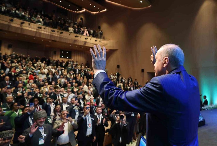 CUMHURBAŞKANI ERDOĞAN: "BAĞIMLILIĞIN HER ÇEŞİDİYLE MÜCADELEYE DEVAM EDECEĞİZ"