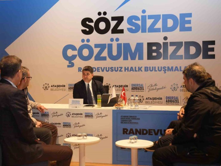 RANDEVUSUZ HALK BULUŞMALARININ ÜÇÜNCÜSÜ GERÇEKLEŞTİ