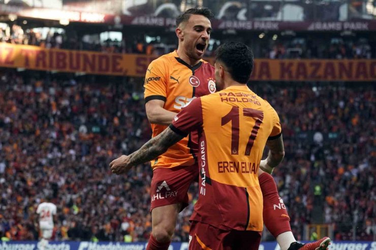 TRENDYOL SÜPER LİG: GALATASARAY: 4 - SİVASSPOR: 1 (İLK YARI)