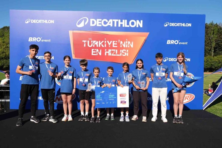 TÜRKİYE’NİN EN HIZLI ÇOCUKLARI BELLİ OLDU