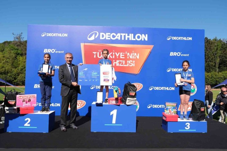 TÜRKİYE’NİN EN HIZLI ÇOCUKLARI BELLİ OLDU