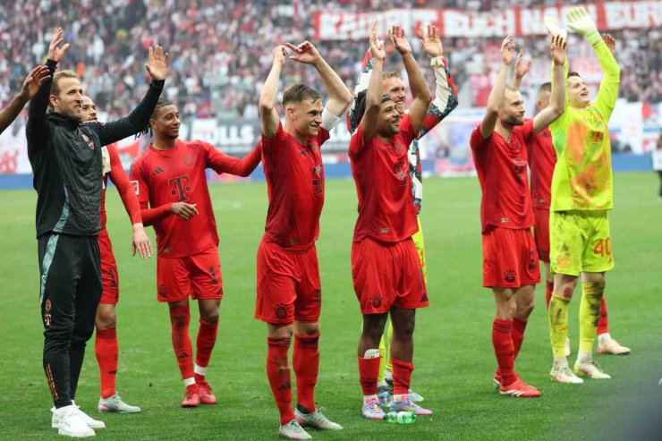 BAYERN MÜNİH, BUNDESLİGA’DA 34. KEZ ŞAMPİYON