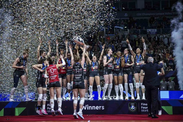 2025 CEV ŞAMPİYONLAR LİGİ’NDE ŞAMPİYON IMOCO CONEGLİANO OLDU