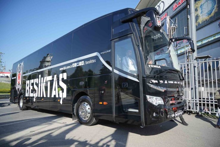 BEŞİKTAŞ, DERBİ İÇİN ÜLKER STADYUMU’NA GELDİ