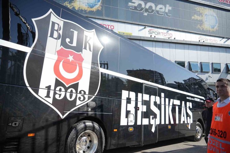 BEŞİKTAŞ, DERBİ İÇİN ÜLKER STADYUMU’NA GELDİ