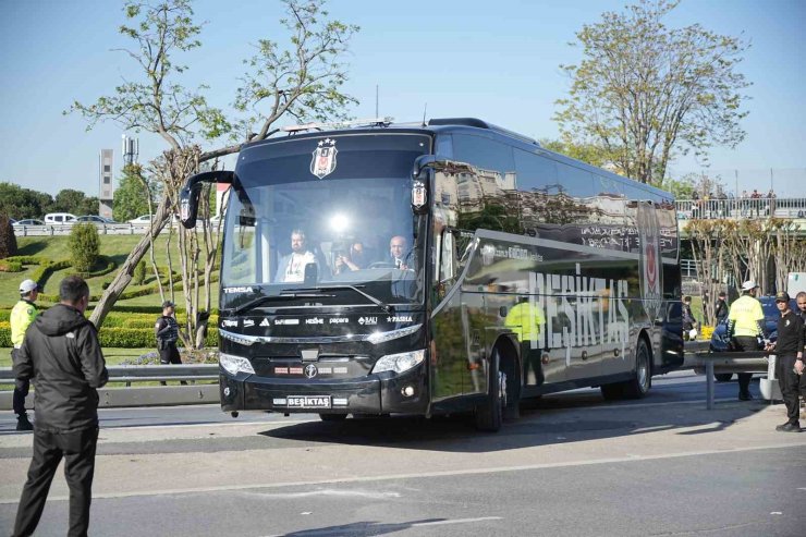 BEŞİKTAŞ, DERBİ İÇİN ÜLKER STADYUMU’NA GELDİ