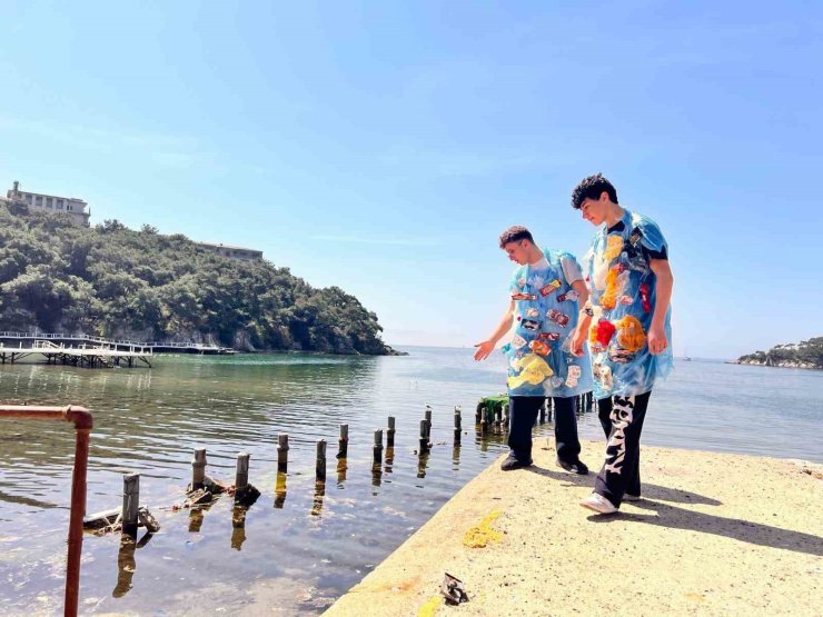 HEYBELİADA ÖĞRENCİLERİNDEN ÇEVRE KORUMA ÇAĞRISI