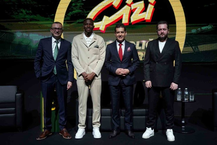 ÜLKER, OSİMHEN VE ÇİZİMEN’İ AYNI SAHNEDE BULUŞTURDU