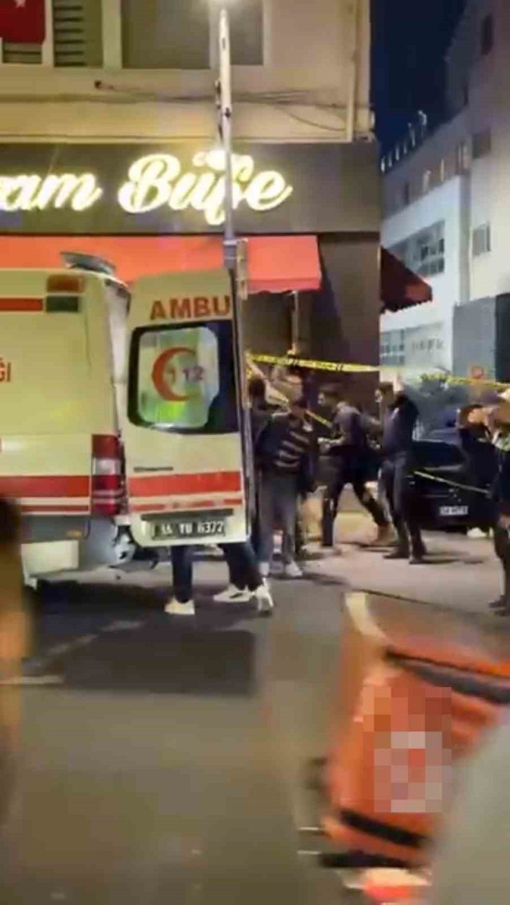 BEŞİKTAŞ’TA SİLAHLI SALDIRI: 1 YARALI