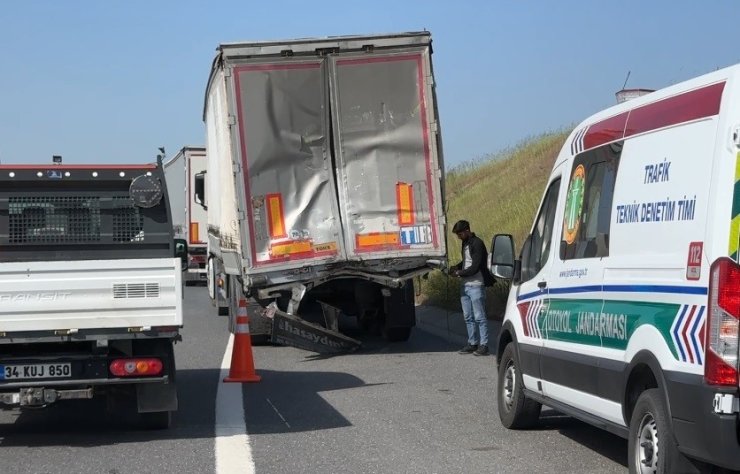 KUZEY MARMARA OTOYOLU’NDA KAZA: 1 AĞIR YARALI