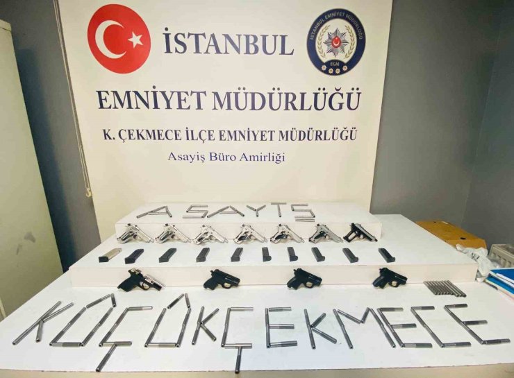 KÜÇÜKÇEKMECE’DE SİLAH TİCARETİ YAPAN ŞÜPHELİ BAĞCILAR’DA YAKALANDI