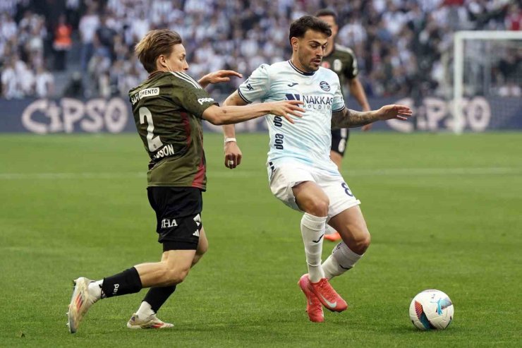 TRENDYOL SÜPER LİG: BEŞİKTAŞ: 2 - ADANA DEMİRSPOR: 1 (İLK YARI)