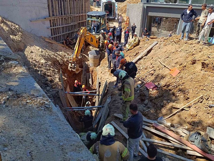 ÇEKMEKÖY’DE İNŞAAT ALANINDA GÖÇÜK: 1 İŞÇİ HAYATINI KAYBETTİ