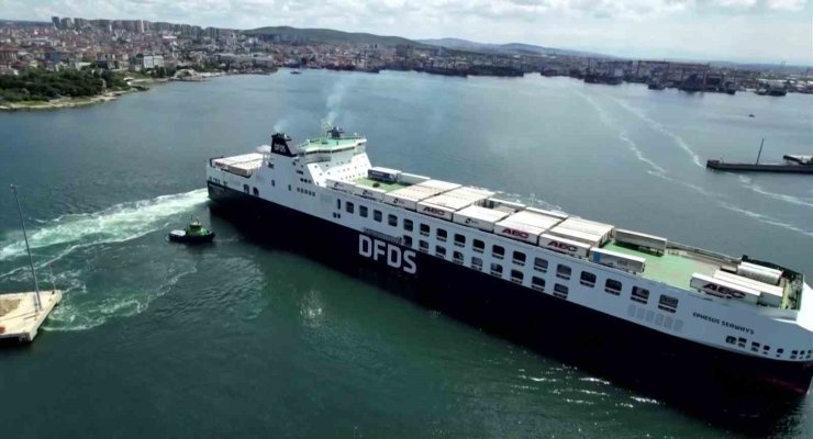 TÜRKİYE İLE İTALYA ARASINDA 10 BİNİNCİ RO-RO SEFERİ GERÇEKLEŞTİRİLDİ