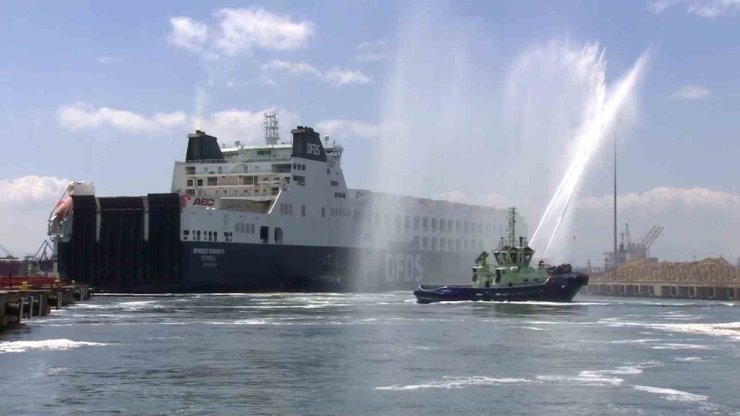 TÜRKİYE İLE İTALYA ARASINDA 10 BİNİNCİ RO-RO SEFERİ GERÇEKLEŞTİRİLDİ