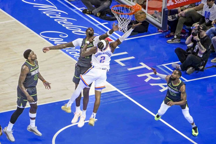 İLK MAÇTA KAZANAN OKLAHOMA CİTY THUNDER