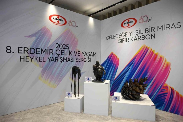 ERDEMİR ÇELİK VE YAŞAM HEYKEL YARIŞMASI’NDA ÖDÜLLER SAHİPLERİNİ BULDU