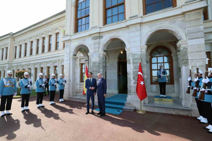 CUMHURBAŞKANI ERDOĞAN, İSPANYA BAŞBAKANI PEDRO SANCHEZ’İ KABUL ETTİ