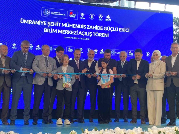 ÜMRANİYE BİLİM MERKEZİ AÇILDI