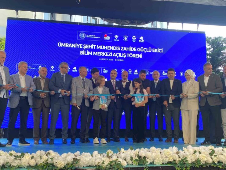 ÜMRANİYE BİLİM MERKEZİ AÇILDI