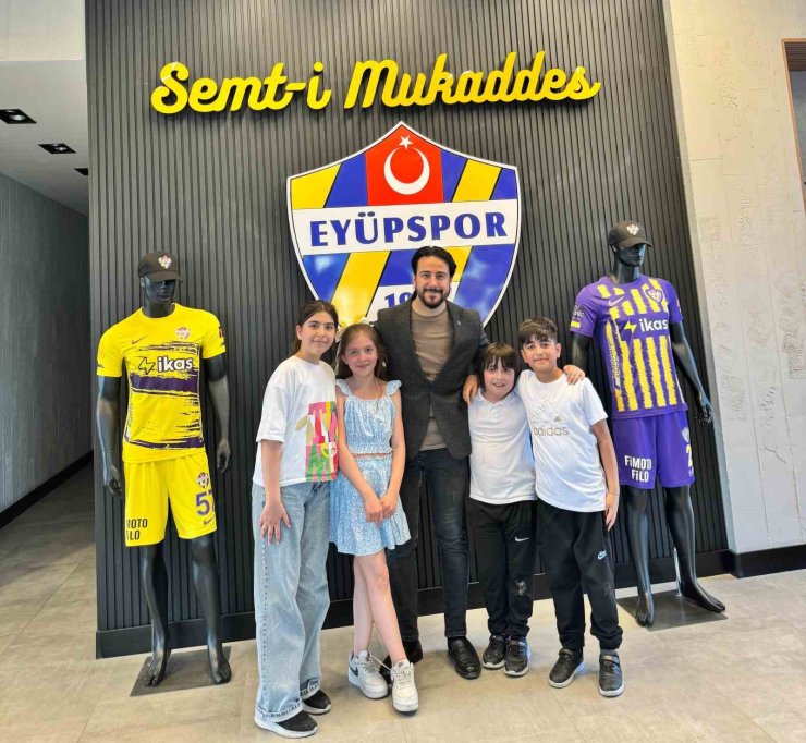 EYÜPSPOR ANTRENMANINA ZİYARET