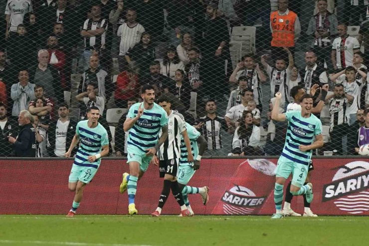 TRENDYOL SÜPER LİG: BEŞİKTAŞ: 1 - ÇAYKUR RİZESPOR: 2 (MAÇ SONUCU)