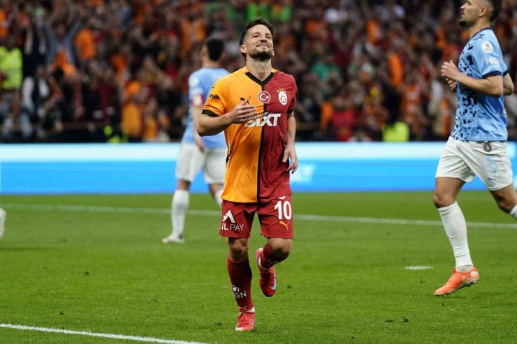 TRENDYOL SÜPER LİG: GALATASARAY: 1 - BAŞAKŞEHİR: 0 (İLK YARI)