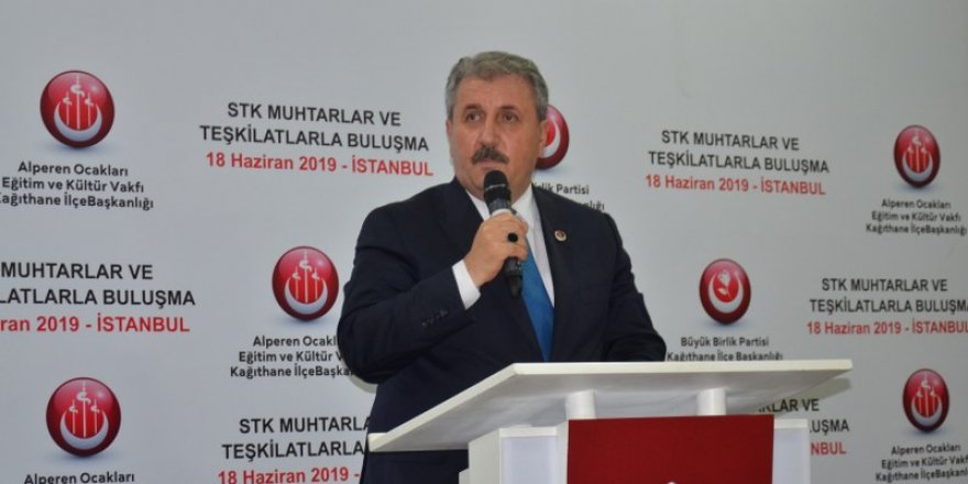 Mustafa Destici, "Cumhur İttifakı'nın zaferiyle seçimin sonuçlanacağına inanıyorum"